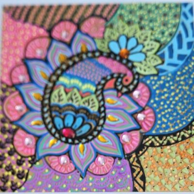 Peacock in Garden